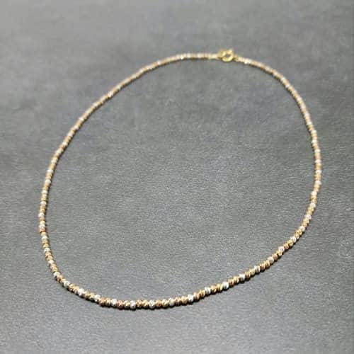 שרשרת לילך 3 מ"מ משולב צבעים